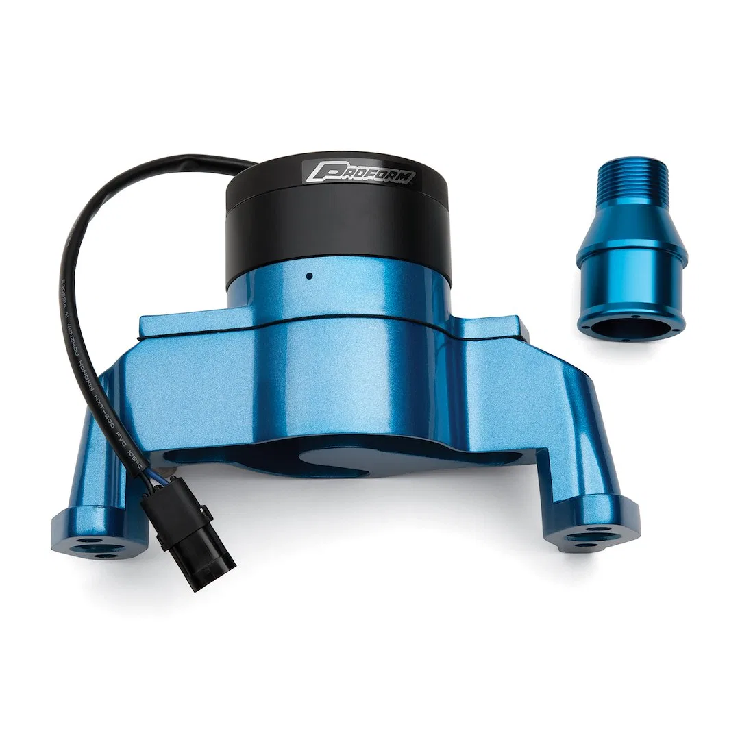 66225B – PROFORM Water Pump, Powder Coated Blue Aluminum Electric Standard Aluminum Fitting Included